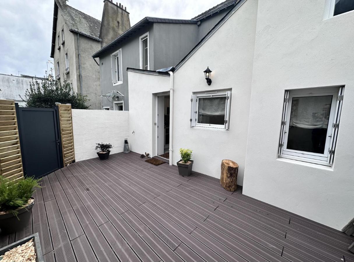 Le Wabi-Sabi - T2 Duplex - Terrasse Privee Leilighet Vannes Eksteriør bilde